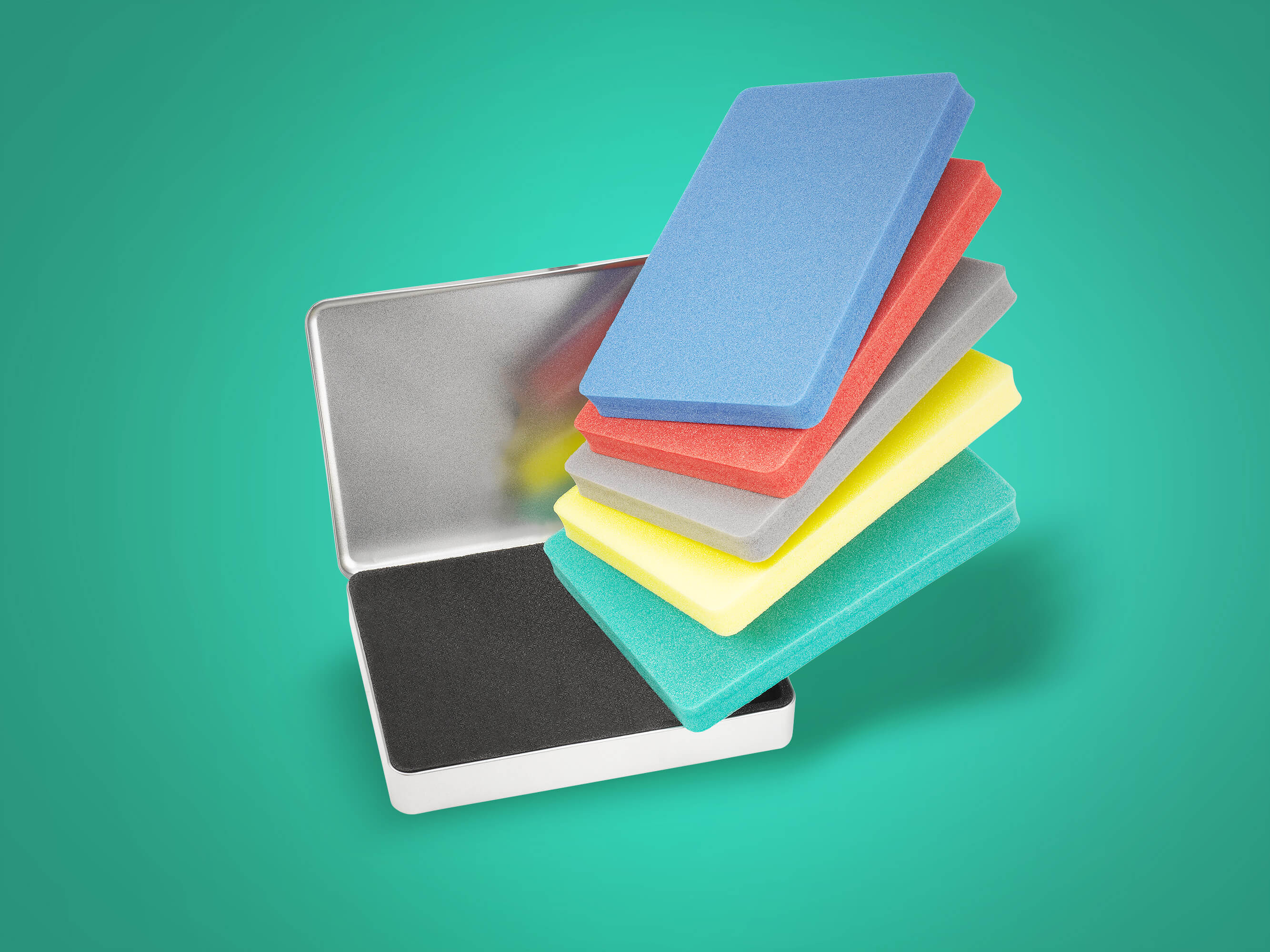 Individuelle aixPAD Design Verpackungsschaumstoff Zuschnitte