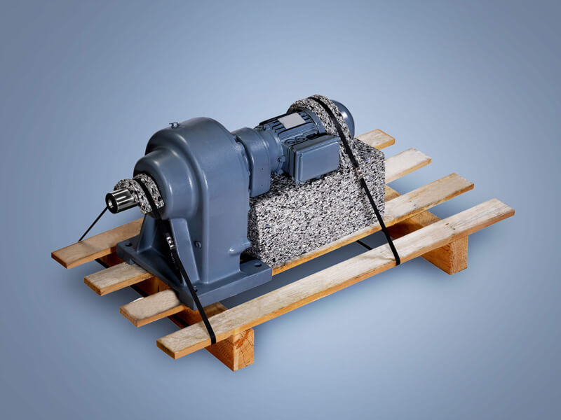 aixPAD Konstruktive Verpackung als Schwerlastverpackung aixPAD Konstruktive Verpackungslösungen als Schwerlastverpackung