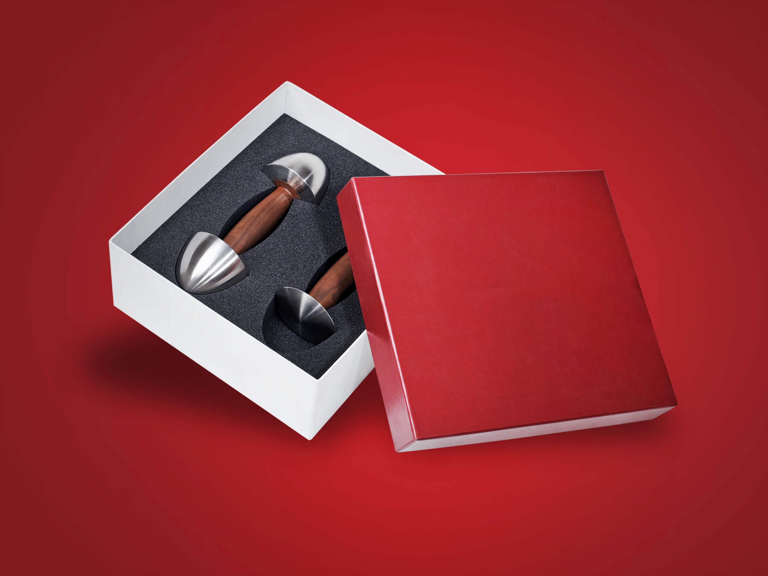 aixPAD Konstruktive Verpackungslösung als Stretchecken für einen Drucker